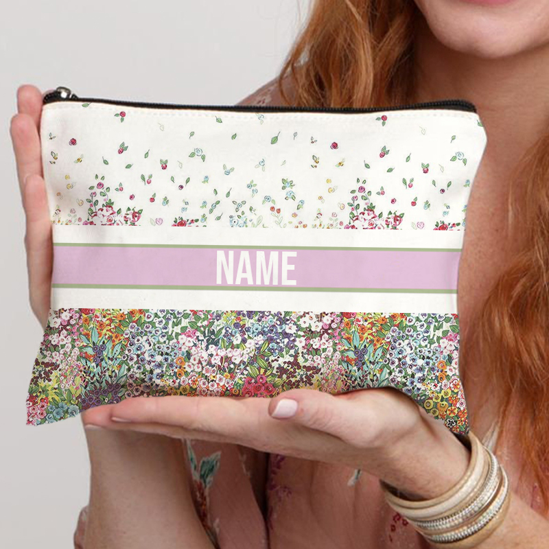 Luxury Skincare Brands - Aangepaste Naam Cosmetische Tas Trendy Vrouwen