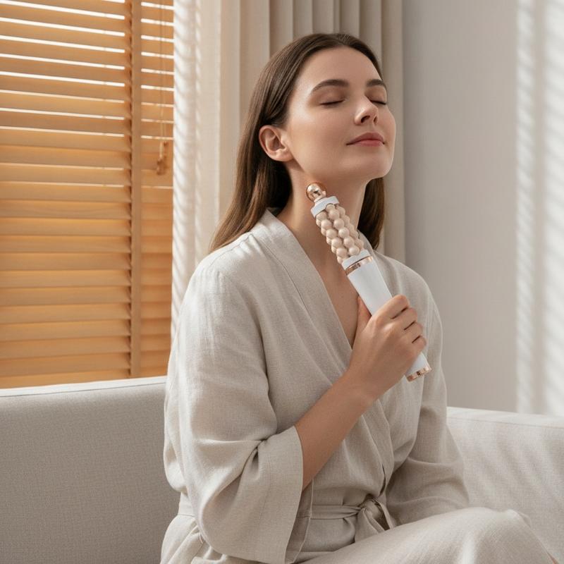 3D gezichtsmassager met rotere - Luxury Skincare Tools recensie en prijs