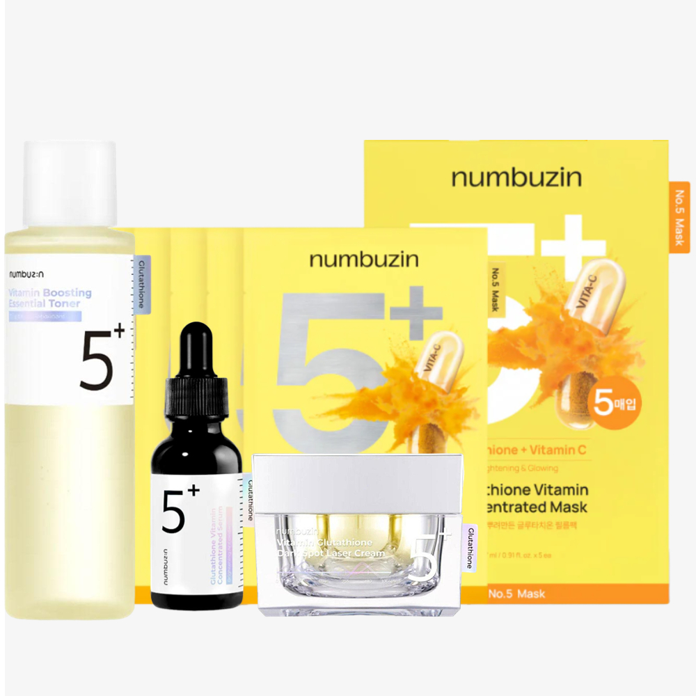 Numbuzin No.5+ Glutathione Vit - Luxury Skincare Brands recensie en prijs